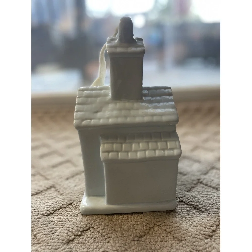 New Rae Dunn Magenta Groom's Side Ceramic Birdhouse Chapel Church Wedding Bridal